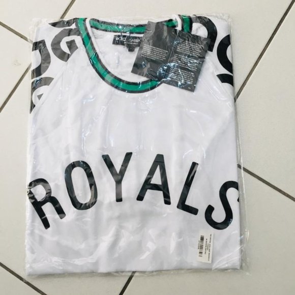 Dolce & Gabbana Short Sleeve Casual Daily T-Shirt